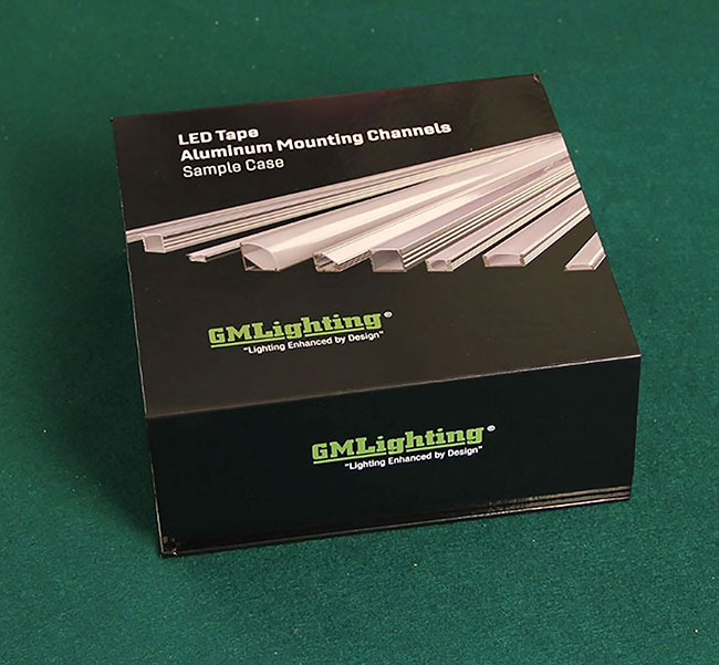 Aluminum Mounting Channels Sample Case