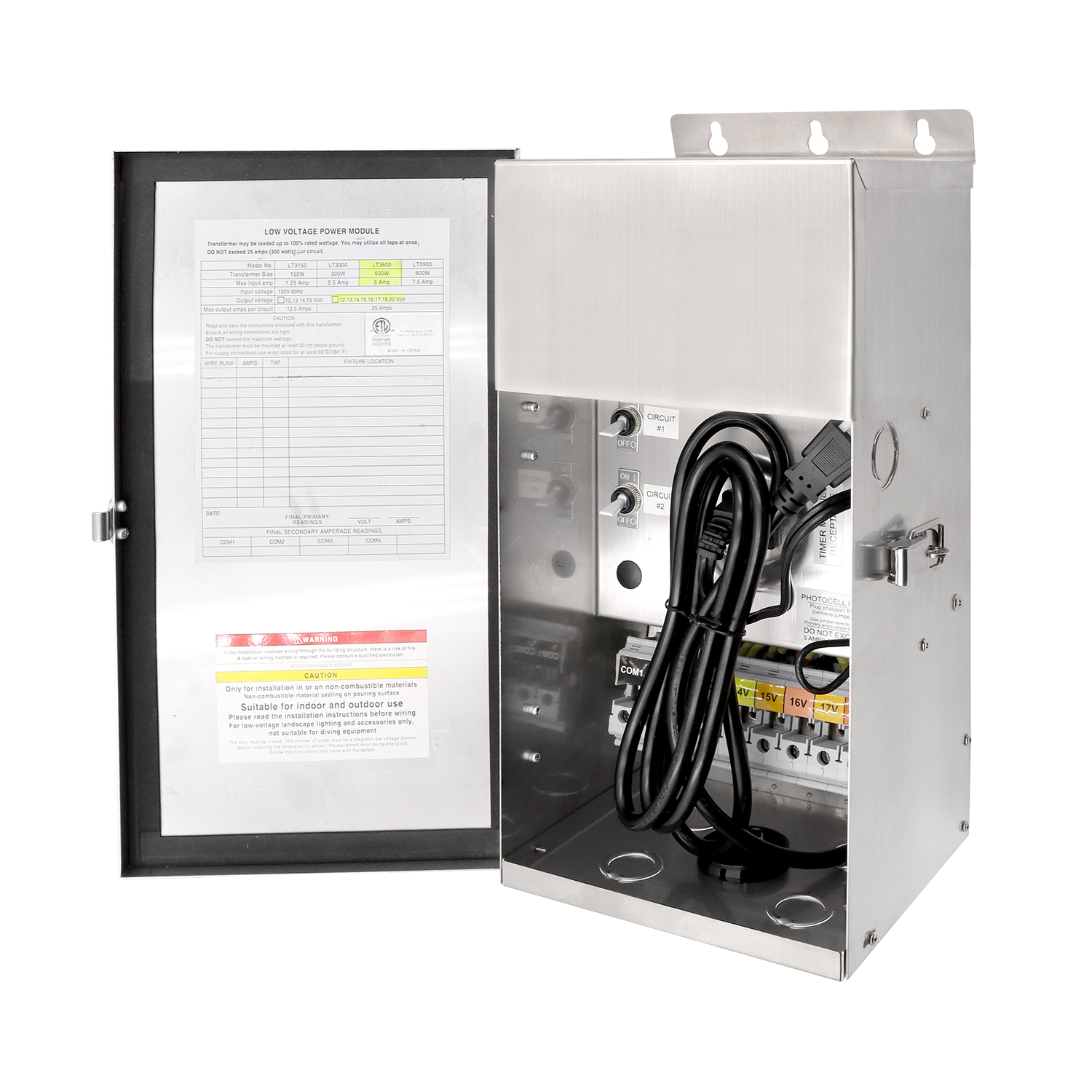 12V 150W – 600W Transformers