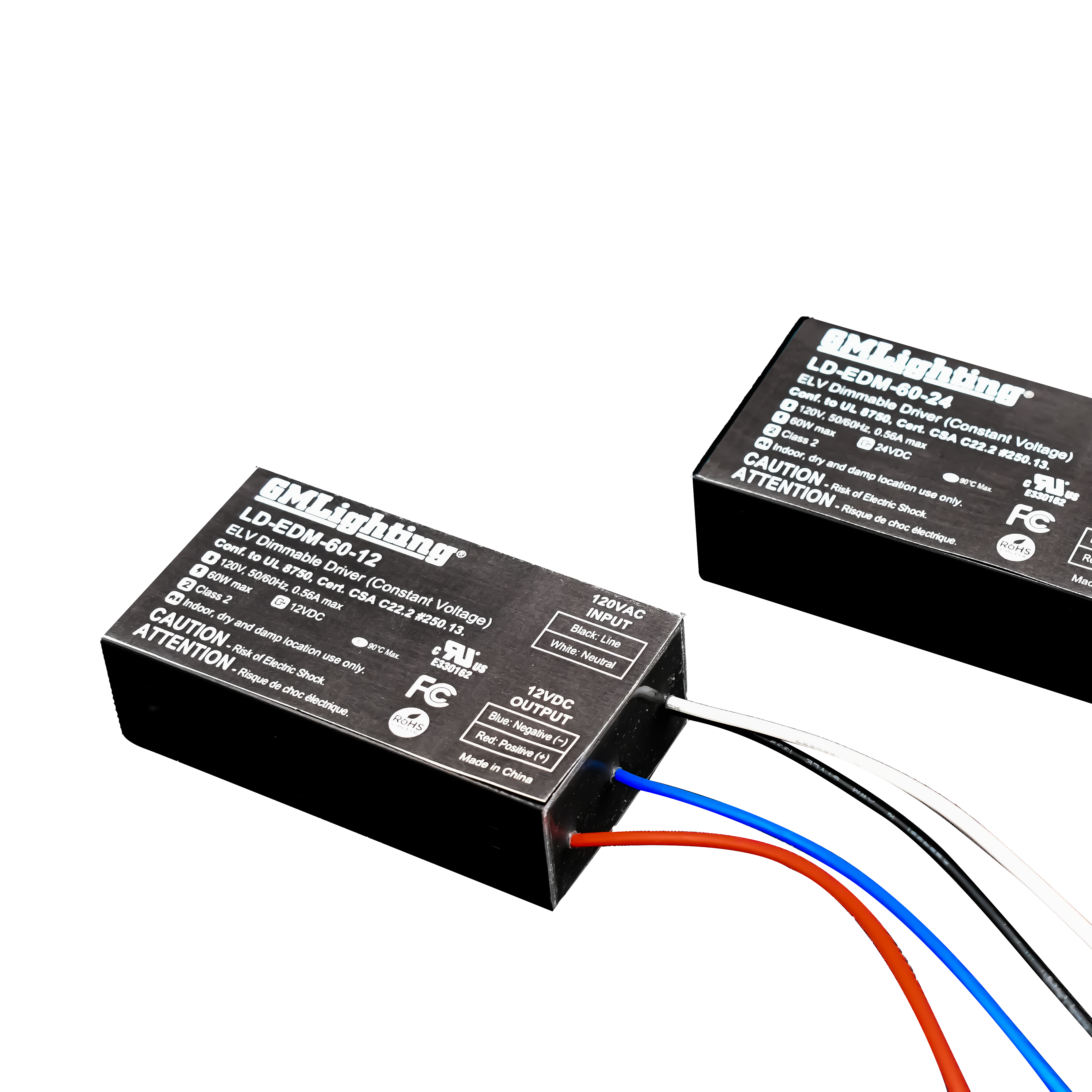 LineDRIVE 12VDC / 24VDC Mini Electronic LED Dimmable Power Supplies