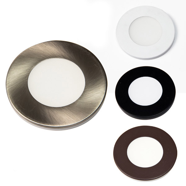 24VDC Surface/Recess Mount LED Slim Puck